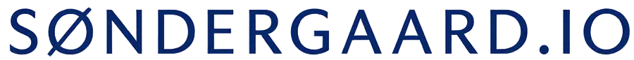 Søndergaard.io